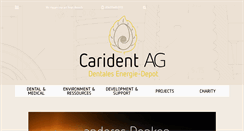 Desktop Screenshot of carident.ch